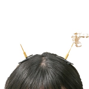 Barrettes à cheveux en plastique motif fleur pour enfants, cadeau printemps 2023, origine Yiwu - Product Image 4