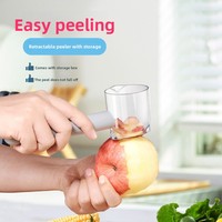 Nieuwe creatieve dubbelzijdige 2-in-1 handmatige PP rasp/schiller voor thuisgebruik, keukengereedschap, groothandel van de fabrikant