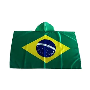Promozionale del capo 3*5 feet Brasile bandiere del corpo per il tifo