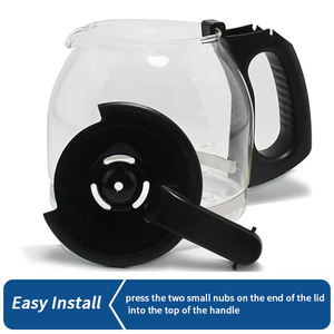 <span class=keywords><strong>Prix</strong></span> usine couvercle de <span class=keywords><strong>carafe</strong></span> de remplacement pour Mr. Coffee 12 tasses <span class=keywords><strong>carafe</strong></span> à café en verre pièces de pot compatibles avec la cafetière goutte à goutte Oster - Product Image 5