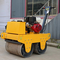 Compacteur vibrant à rouleaux pour routes, à poussée manuelle