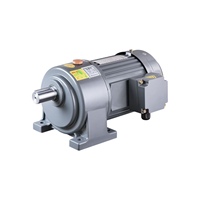 Moteur à engrenages horizontal AC petit format, étanche, monophasé/triphasé, 50Hz/60Hz, 220-380V, efficacité IE3, hélicoïdal, ODM, réducteur de boîte de vitesses 110mm