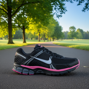 <span class=keywords><strong>Nike</strong></span> Zoom Vomero 5 Black Pink Blast Zapatillas <span class=keywords><strong>para</strong></span> correr <span class=keywords><strong>para</strong></span> <span class=keywords><strong>mujer</strong></span> Parte superior de malla Suela de goma <span class=keywords><strong>Ropa</strong></span> <span class=keywords><strong>deportiva</strong></span> de verano - Product Image 2