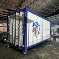Contenedor de Estación de Carga de Energía Solar 20HC, Contenedor Integrado de Almacenamiento de Energía con Batería, Cabina de Carga Prefabricada de Acero