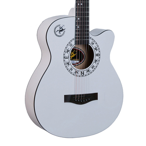 China Hot Verkoop Professionele Snaarinstrument 38 Inch Akoestische Gitaar Groothandelsprijs Volwassen Gitaar Geschikt Voor Beginners - Product Image 4