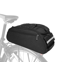 Sacoche de porte-bagages arrière étanche pour vélo, organisateur multifonctionnel pour le cyclisme, sac de rangement robuste pour les aventures en plein air et le quotidien