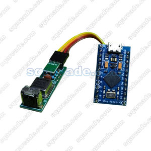 ชุดอุปกรณ์ DIY สำหรับประกอบปืนเกม Light Gun 4ir/<span class=keywords><strong>OpenFIRE</strong></span> พร้อมเซ็นเซอร์ LED 4 ดวง เชื่อมต่อผ่าน USB สำหรับเครื่องเล่นเกมอาร์เคด ปืนไฟฟ้า อาวุธแสง  แผงวงจรควบคุมสำหรับพีซี อุปกรณ์เสริมสำหรับเกมยิงปืน - Product Image 6