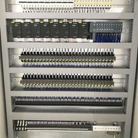 Gabinete de Control Automatizado PLC Personalizado, Sistema de Suministro de Agua a Presión Constante, Sistema de Conversión de Frecuencia, Equipo de Pulso de Bajo Voltaje