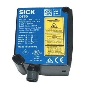 เซ็นเซอร์วัดระยะทางด้วยเลเซอร์ความแม่นยำสูง DT50-2B215252 เครื่องส่งสัญญาณวัดระยะทางด้วยเลเซอร์สำหรับระบบตรวจจับวัตถุในอุตสาหกรรมอัตโนมัติ - Product Image 1