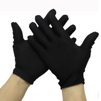 Gants à poignets personnalisables 100 % coton respirant - Sans poudre pour la sécurité au travail, le polissage de perles, l'étiquette formelle