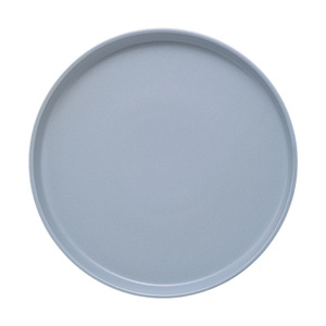 Nordic Style Ceramic Plates 10.6 Inches Round Solid Color Durable Home <b>Dinnerware</b> - Product Image 4