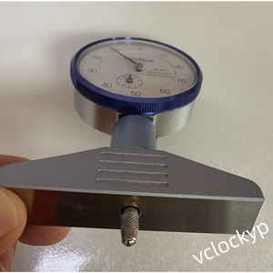 Medidor de Profundidad Estándar TECLOCK, Rango de Medición 0-10 mm DM-210 Usado - Product Image 3