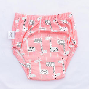 Baby wieder verwendbare Stoff windel 6-lagige wasserdichte atmungsaktive Trainings shorts Unterwäsche Stoff hose - Product Image 2