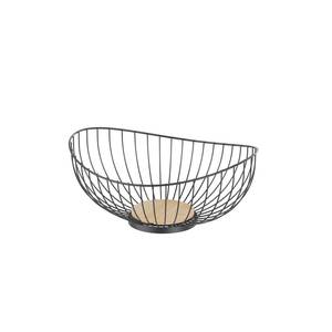 WIREKING Cesta de Frutas de Metal Negro - Organizador de Cocina Multiusos para Frutas, Verduras y Aperitivos - Product Image 2
