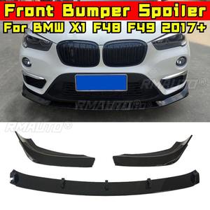 Difusor de Parachoques Delantero para Auto, Spoiler Negro Brillante, Pieza de Modificación para BMW X1 F48 F49 2017+, Accesorios para Auto - Product Image 3