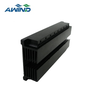 Disipadores <span class=keywords><strong>de</strong></span> calor <span class=keywords><strong>de</strong></span> <span class=keywords><strong>aluminio</strong></span> anodizado negro <span class=keywords><strong>de</strong></span> 9 pulgadas 6063 T5 disipador <span class=keywords><strong>de</strong></span> calor <span class=keywords><strong>de</strong></span> aleta <span class=keywords><strong>de</strong></span> PIN extruido hecho en China a LED 120 vatios termosifone alluminio - Product Image 5