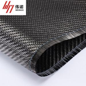 High Strength Thermofixed Carbon Fiber Fabric Roll 3k 200gsm <strong>Stablised</strong> with Thermoplastic Yarns for Autoparts - Product Image 5
