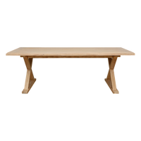 Table à manger convertible traditionnelle en chêne massif OEM, forme octogonale, utilisation hôtelière, durable, extensible, mobilier pour la maison