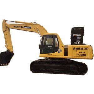 Excavadora usada original de Japón Komatsu Pc220, excavadora usada de 20 toneladas con alta calidad/excavadora Komatsu 220 220-6 a bajo precio - Product Image 1
