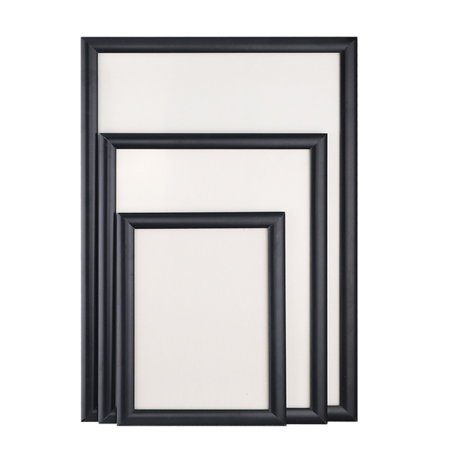 A1/A2/A3/A4 Metal Poster Snap Frame for Indoor Outdoor Wall Mounted Picture Poster Photo Frame Metal Aluminum Frame