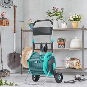 צינור אוטומטי לעגלה צינור מים נשלף ציוד השקיה צינור מים - Product Image 6