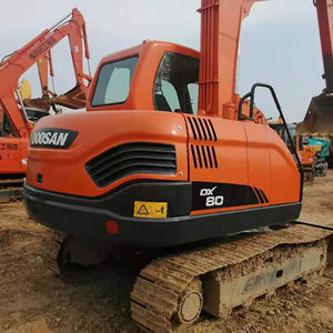 Doosan เครื่องขุด DX80รถขุดใช้แล้วเครื่องจักรก่อสร้าง - Product Image 1