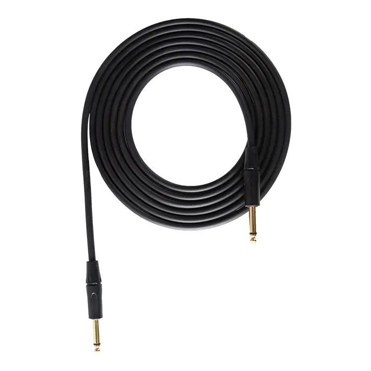 Factory wholesale Professional guitar accessories electric guitar cable bass noise reduction guitar connection cable