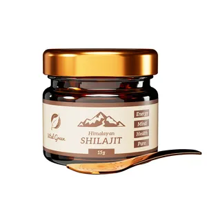 Vente en gros de poudre d'extrait pur de Silajit Shilajit 10% Acide fulvique Marque privée Poudre de Puro Shilajit originale biologique