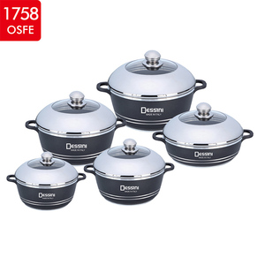 Cuire Antiadhésif Résistant Aux Frottements Dessini Cuisine Fond À Motifs Casserole Ensemble - Product Image 1