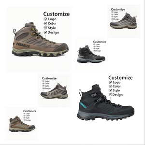 Botas de exterior impermeables para hombre y <span class=keywords><strong>mujer</strong></span>, zapatos de senderismo para invierno, zapatillas de escalada de <span class=keywords><strong>montaña</strong></span>, botas de caza, deportivas - Product Image 4