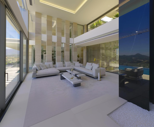 Villa y Hotel Prefabricados <span class=keywords><strong>de</strong></span> Estructura <span class=keywords><strong>de</strong></span> Acero Ligero Modernos <span class=keywords><strong>de</strong></span> Lujo Italianos, Renderizado 3D, Instalación Rápida, Servicio <span class=keywords><strong>de</strong></span> Diseño <span class=keywords><strong>de</strong></span> Solución Total - Product Image 2