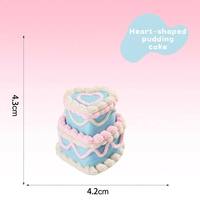 Vashine Jouet anti-stress en PLA à texture soyeuse, imprimé en 3D en forme de cœur, pour la décompression, le soulagement de l'anxiété et la décoration créative de bureau