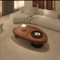 Table basse en bois massif, table à thé, salon, maison, forme spéciale, nouvelle table basse simple