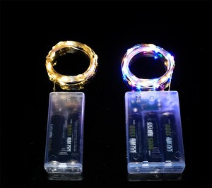 Mini <span class=keywords><strong>Luci</strong></span> a Filo <span class=keywords><strong>di</strong></span> Rame LED Sommergibili <span class=keywords><strong>con</strong></span> Batteria CR20332 per Decorazioni Natalizie, Festive e <span class=keywords><strong>di</strong></span> Compleanno per Interni - Product Image 5