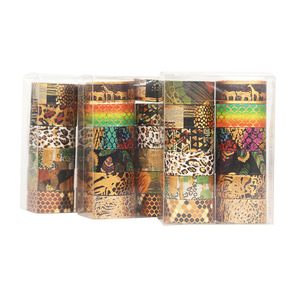 เทปวาชิลายสัตว์ ความยาว 3 เมตร สำหรับตกแต่งสมุดบันทึก อุปกรณ์งานฝีมือ ลายธรรมชาติ - Product Image 1