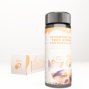Appareil certifié d'examen de l'acuité visuelle à 10 paramètres, kit de test de santé hépatique et rénale pour chats et chiens, <span class=keywords><strong>analyse</strong></span> d'urine pour animaux de compagnie - Product Image 3