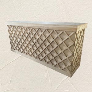 Barra de <span class=keywords><strong>Bar</strong></span> Plegable Moderna y Resistente de Madera Maciza de 96x42H, Mesa de <span class=keywords><strong>Bar</strong></span> Cuadrada Plegable para Uso Comercial - Product Image 4