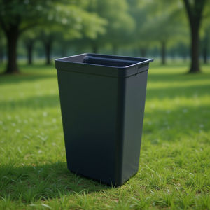 Contenitore di Plastica Nero Grande 37X22X50.5 Cm - Product Image 3