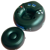 Fauteuil de jeu gonflable Da Niu avec dossier - Canapé paresseux multifonctionnel pour cybercafé et salle de jeux