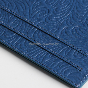 Vegan на заказ кожаный держатель кредитной карты экологически чистый натуральная кожа альтернативный кошелек для карт - Product Image 3