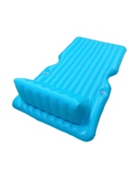 Matelas gonflable personnalisé pour plage, piscine, bateau et chaise longue pour adultes, matelas à eau