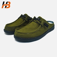 Chaussures décontractées Hebo à bas prix, mocassins en daim pour hommes, chaussures décontractées pour hommes en gros, mocassins personnalisés de créateurs