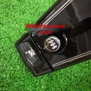 Housse de réservoir de carburant et sac de rangement pour vélo électrique Muma Himoto Black Warrior avec serrure - Product Image 2