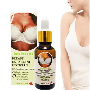 Private Label Breast Enhancement Oil Leistungs starkes Formel-Lifting und Plump ing Big Breast Massage Oil zur Brust vergrößerung