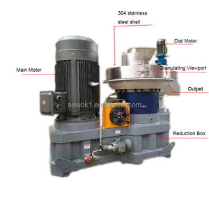 Presse moulage grande taille biomasse 55kw indonésie granulés de bois faisant la machine - Product Image 2