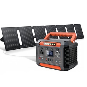แผงโซลาร์เซลล์แบบพกพา เครื่องกำเนิดไฟฟ้าพลังงานแสงอาทิตย์ 300w 500w 600w 1200w สถานีพลังงานแสงอาทิตย์แบบพกพา - Product Image 1