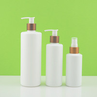 Cylindre cosmétique en plastique PE de 400 ml pour lotion capillaire