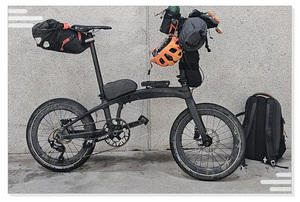 <span class=keywords><strong>Vélo</strong></span> pliant en fibre de carbone avec dérailleur 1x10 vitesses, <span class=keywords><strong>vélo</strong></span> en carbone de 20 pouces - Product Image 5