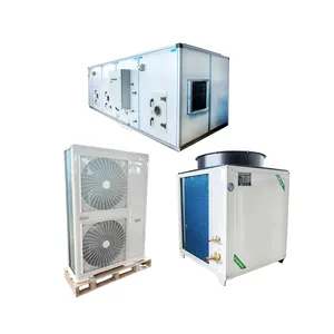 Ventilación de la habitación Refrigeración Aire acondicionado Sistema de CA central Unidad de manejo Ahu Hvac Unidades de CA residenciales en la azotea