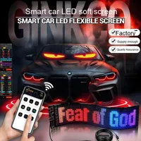 Nouvelle Lampe LED 12V 72W Effet Œil de Diable pour Voitures et Camions, IP68, USB Intelligent, Adaptation Universelle, Expression Dynamique